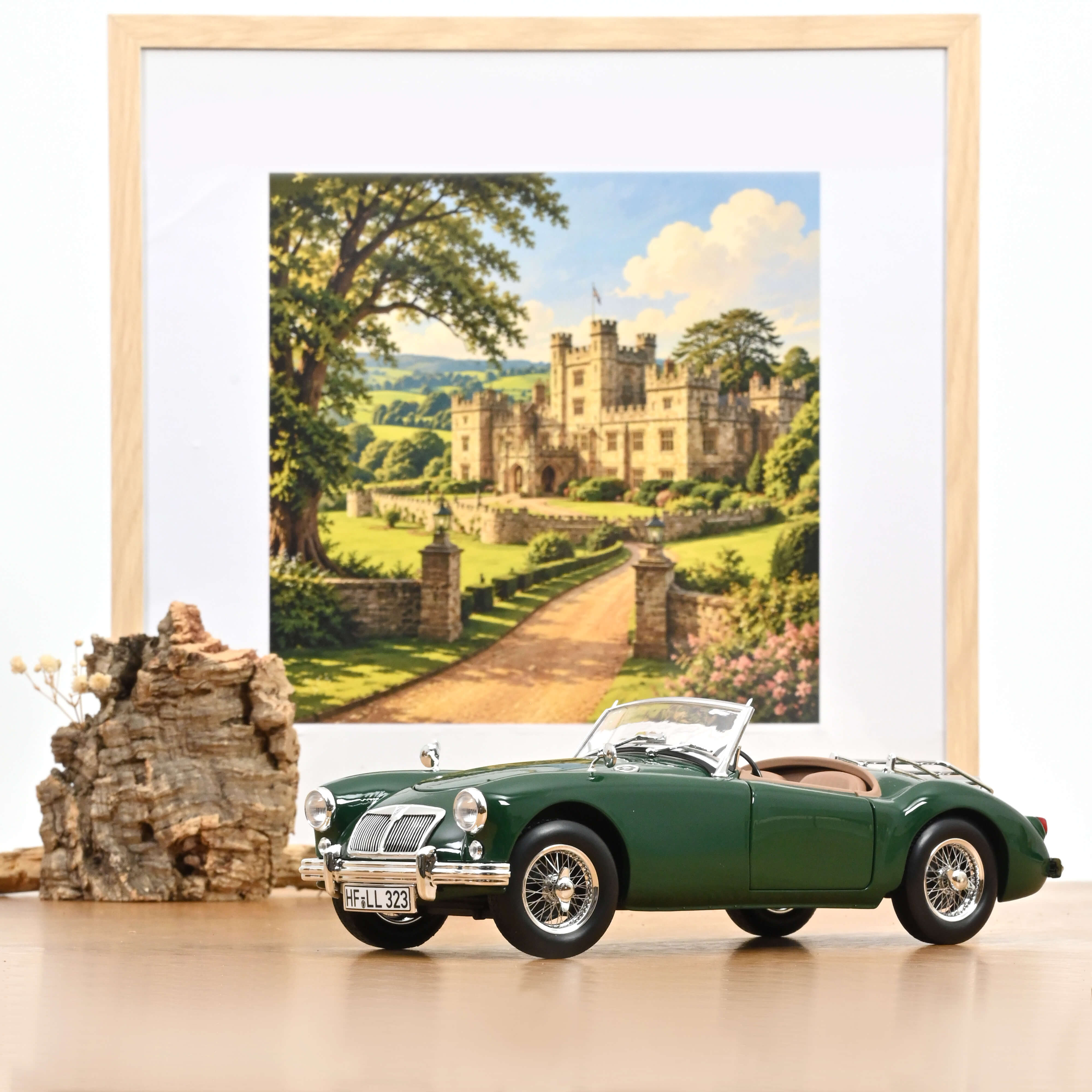 182610 MGA Roadster racinggreen (1955)