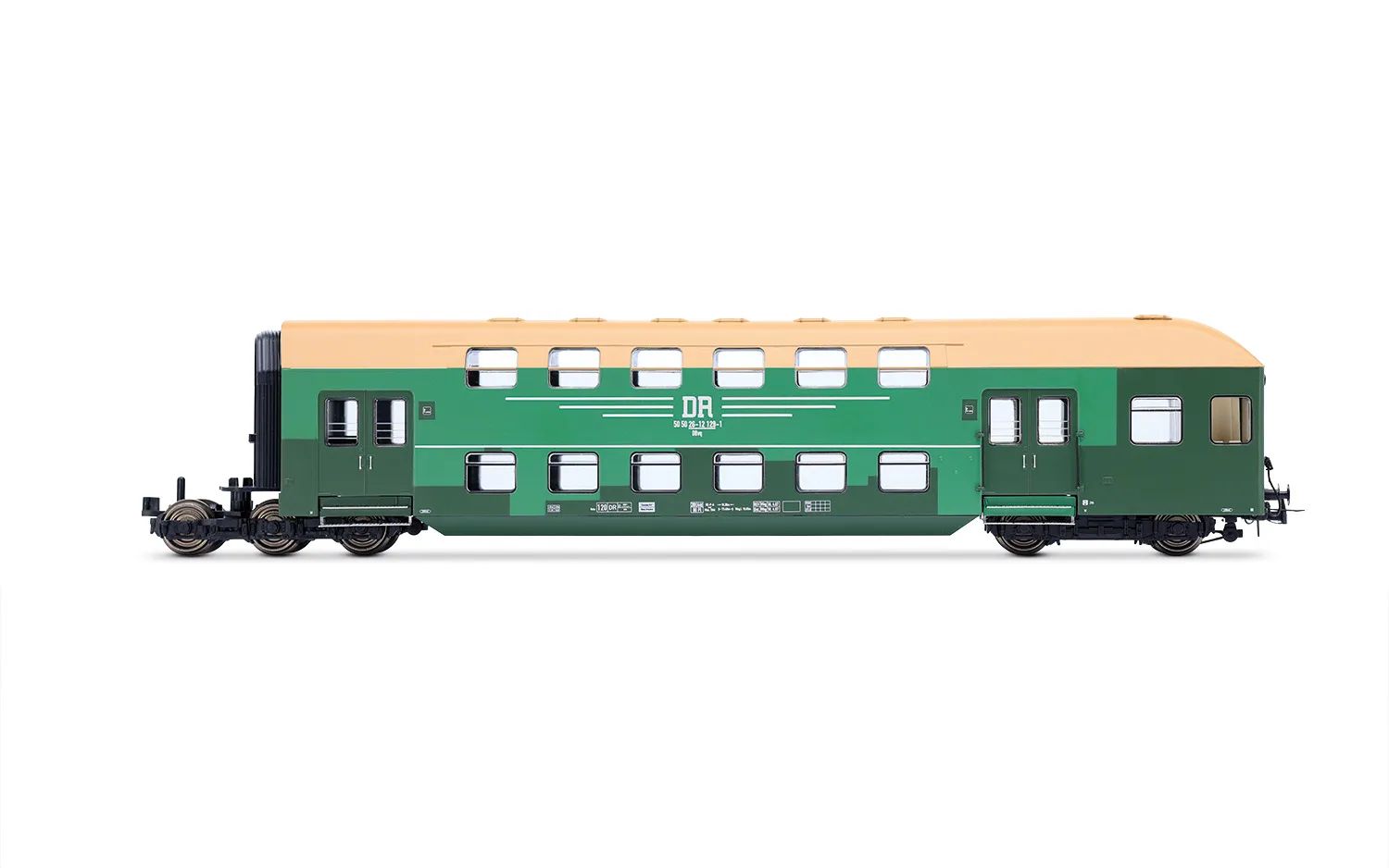 Rivarossi HR4424 DR Doppelstockwagen Set 4tlg. Ep.4