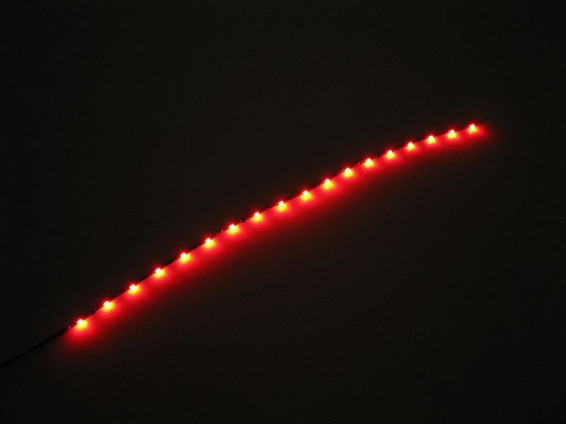50124 Winzige LED Lichterkette rot