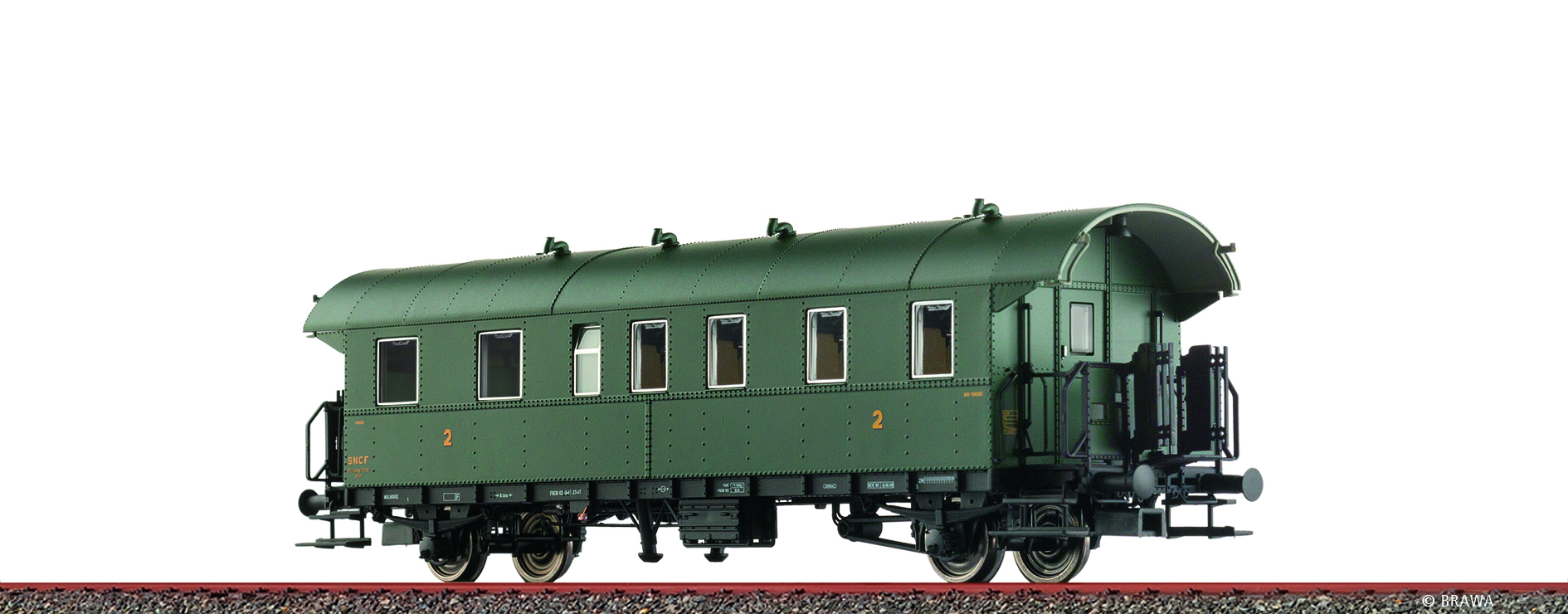 46716 SNCF Personenwagen 2./3. Kl. Ep.3