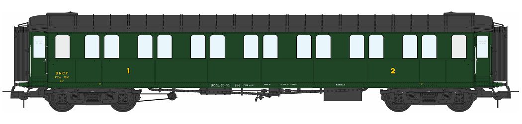 VB-453 SNCF Personenwagen 1./2. Kl. Ep.3a