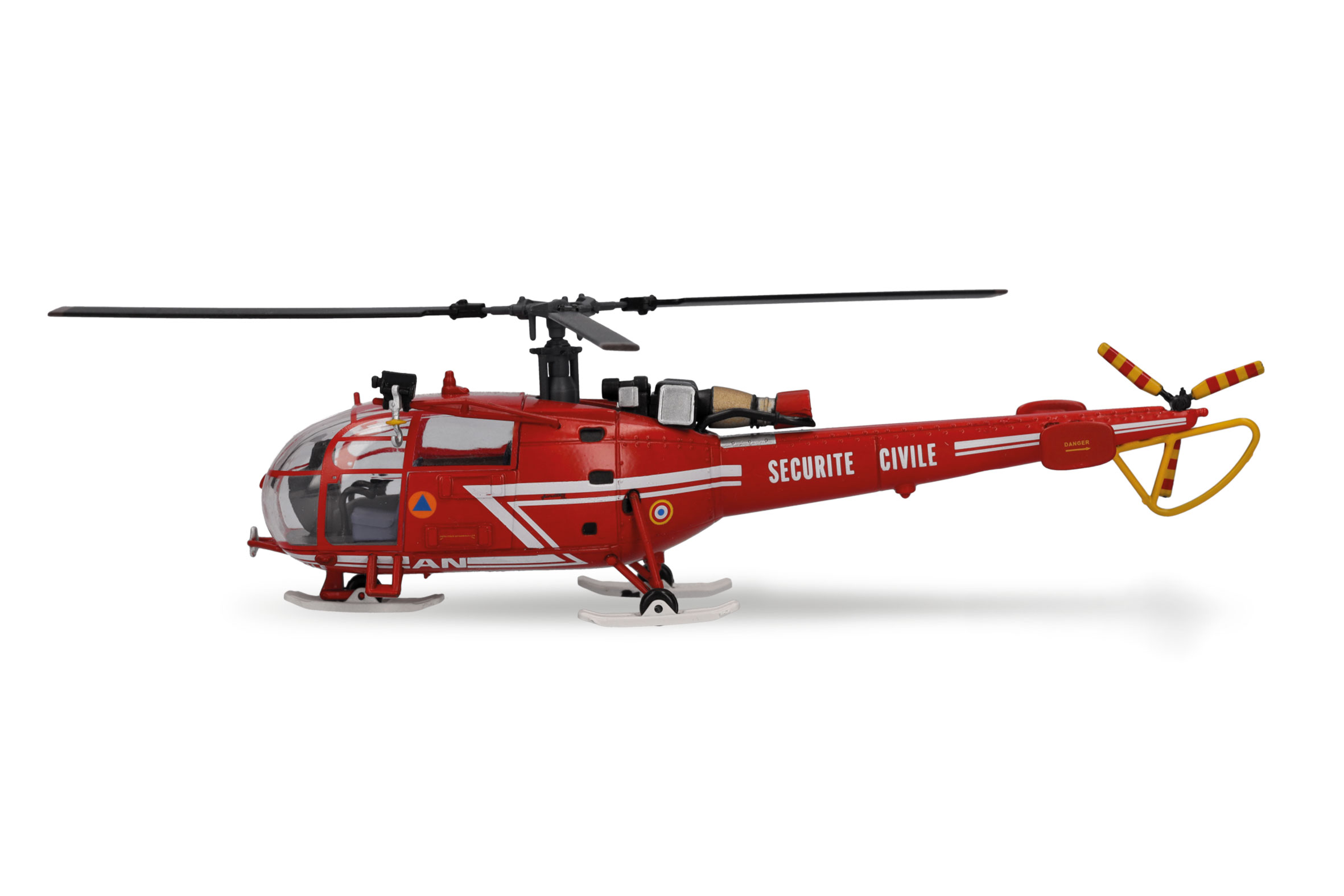 Herpa 580847 Sud Aviation Alouette III Sécurité Civil