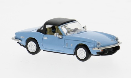 15181MCW Triumph Spitfire Cabrio hellblau