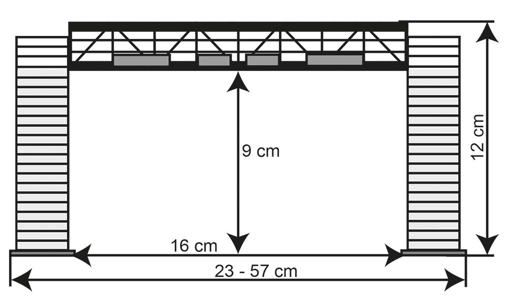 Kibri 39301 Übergangssteg
