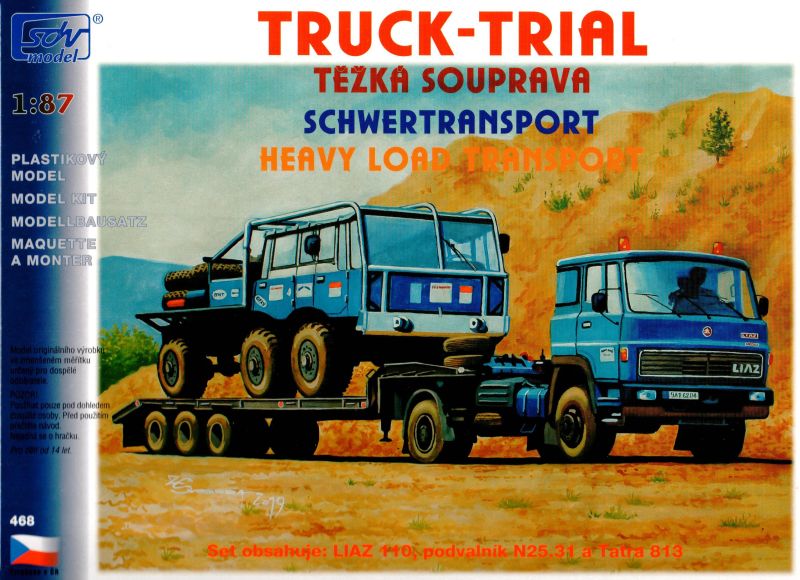 468 Truck-Trial, Liaz 110, N25.31, Tatra 813