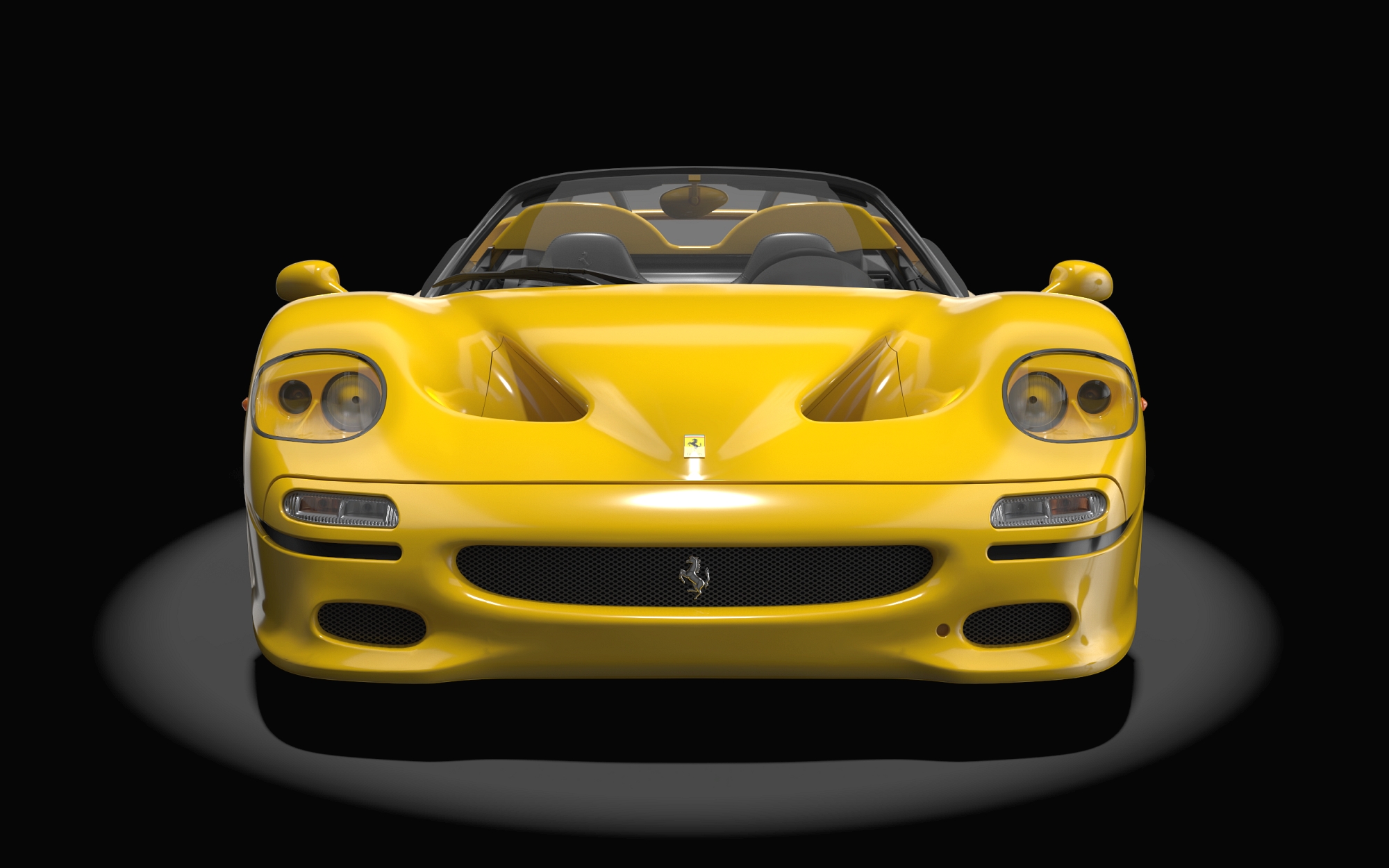 Pocher HK63 POCHER Ferrari F50 - Giallo Modena