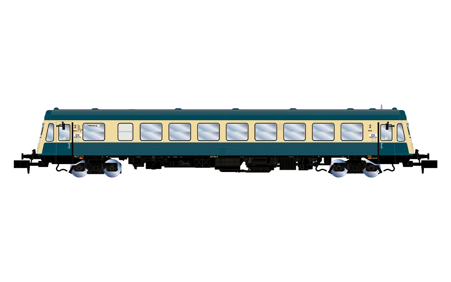 HN2696S DB Dieseltriebwagen BR 627.0 Ep.4