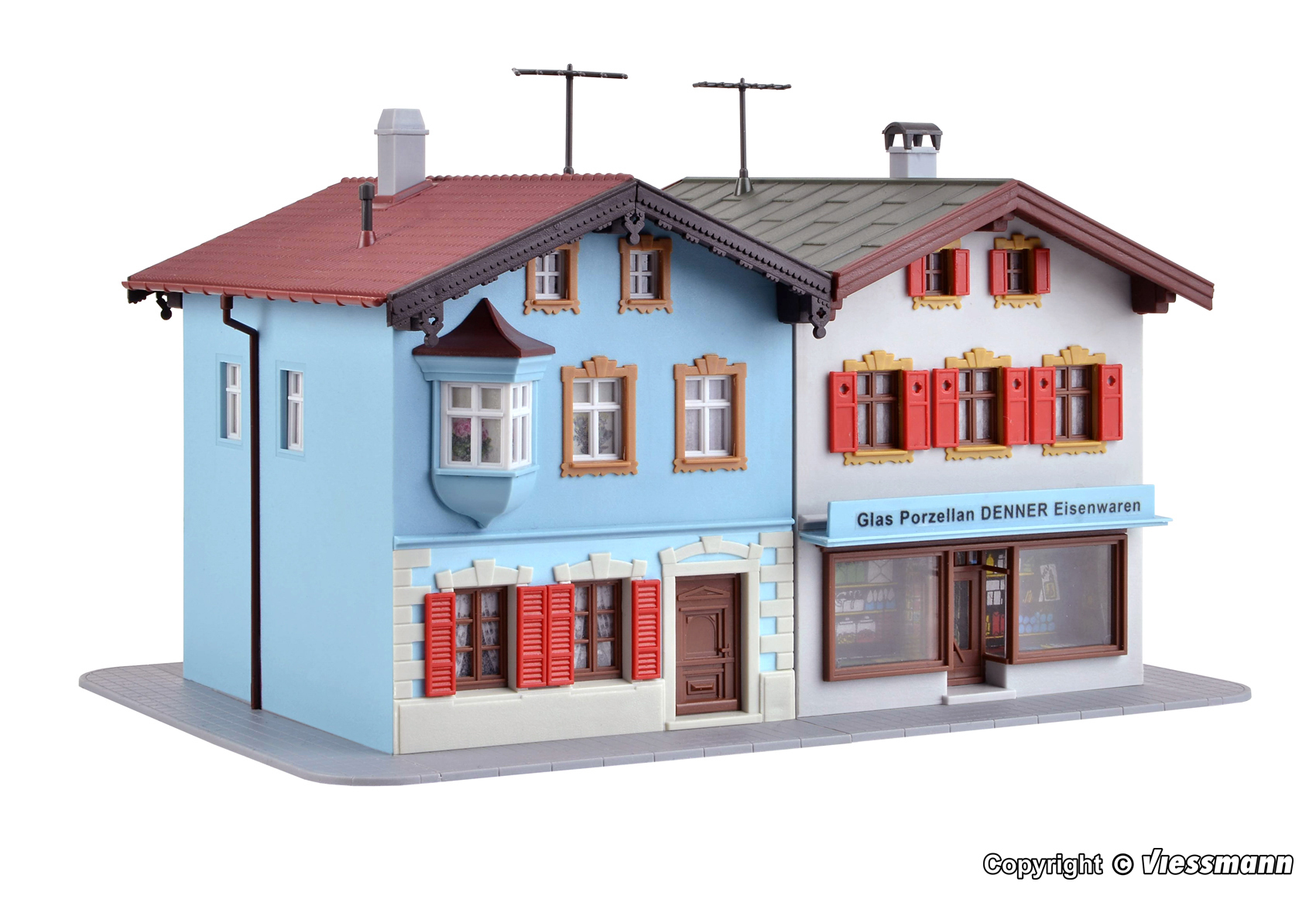 Kibri 38821 Schlossapotheke und Antiquitäten in Tölz