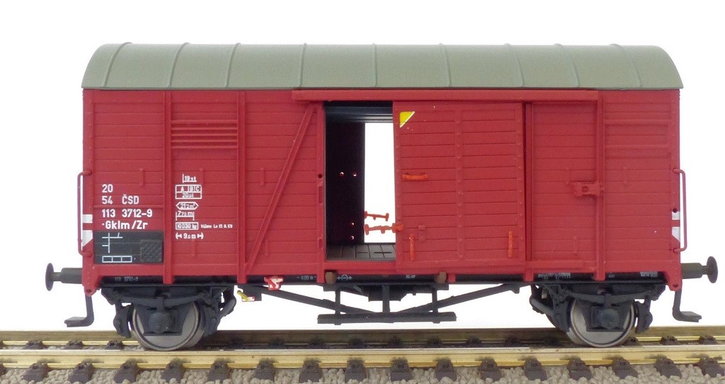 Exact-train 20792 CSD gedeckter Güterwagen Oppeln Ep.4