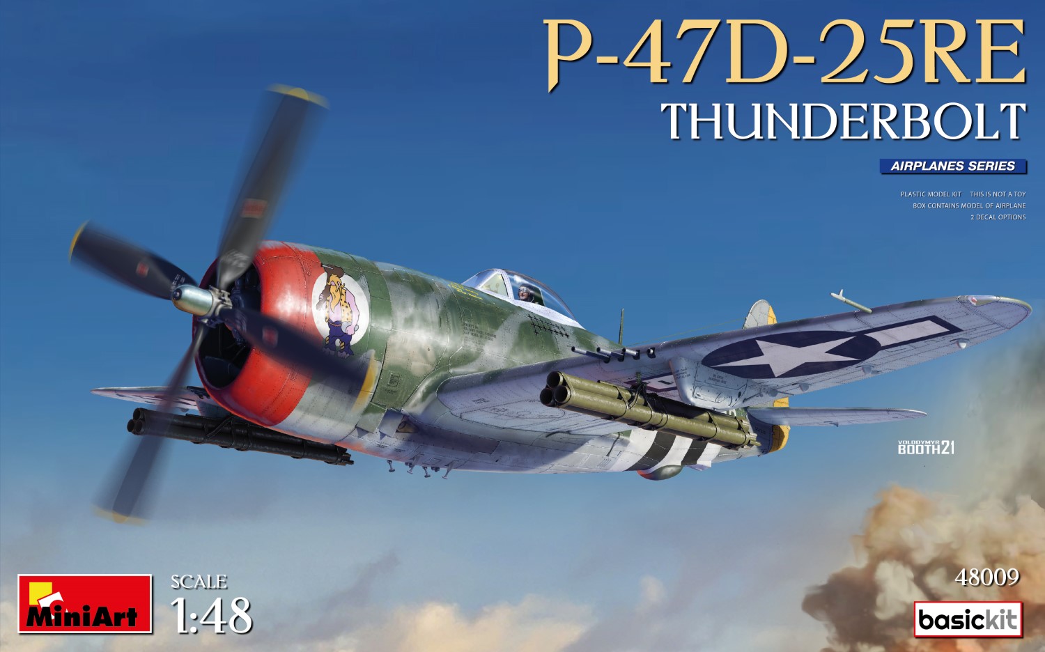 48009 P-47D-25RE Thunderbolt - Basis Kit