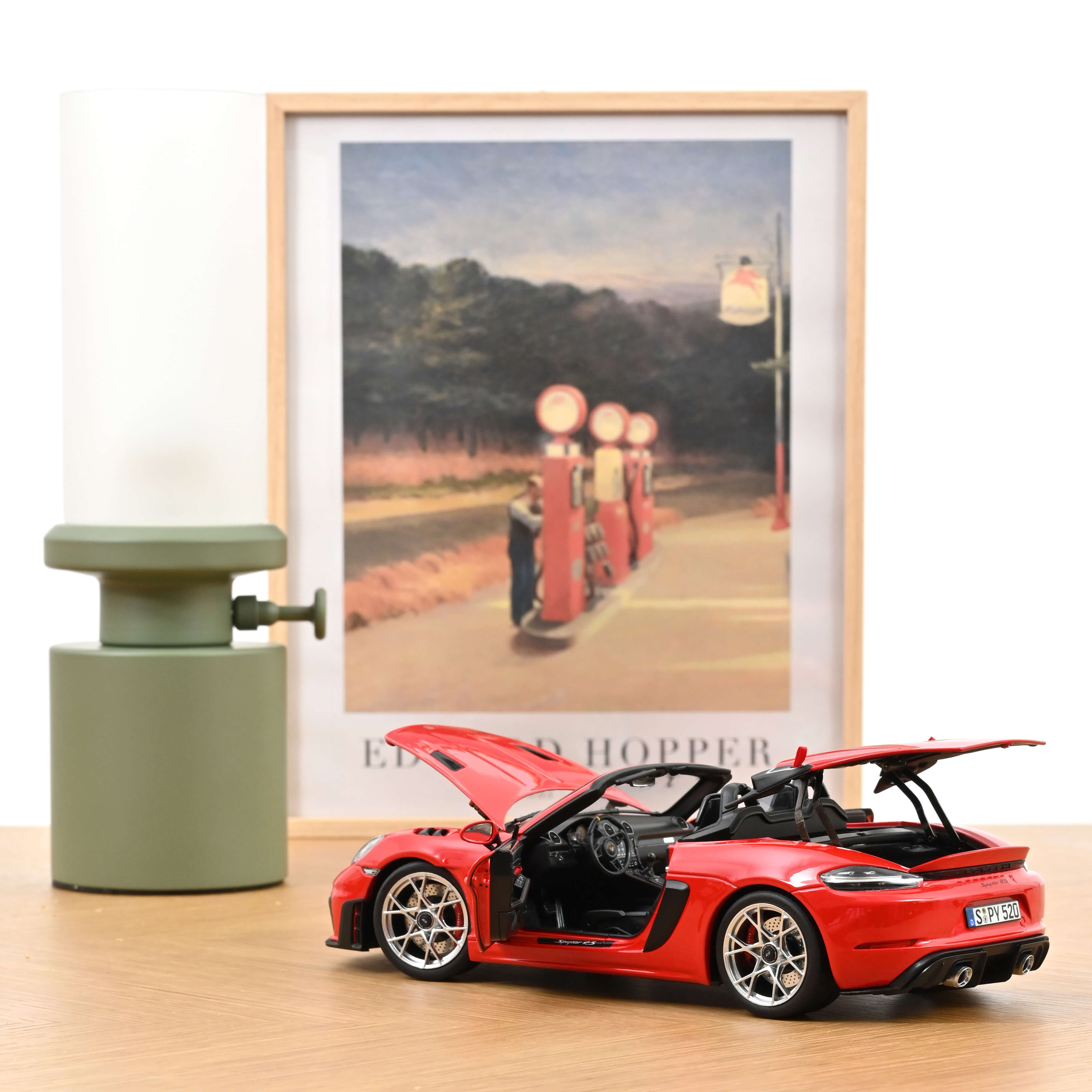 Norev 187271 Porsche 718 Spyder RS Guards Red (2023)