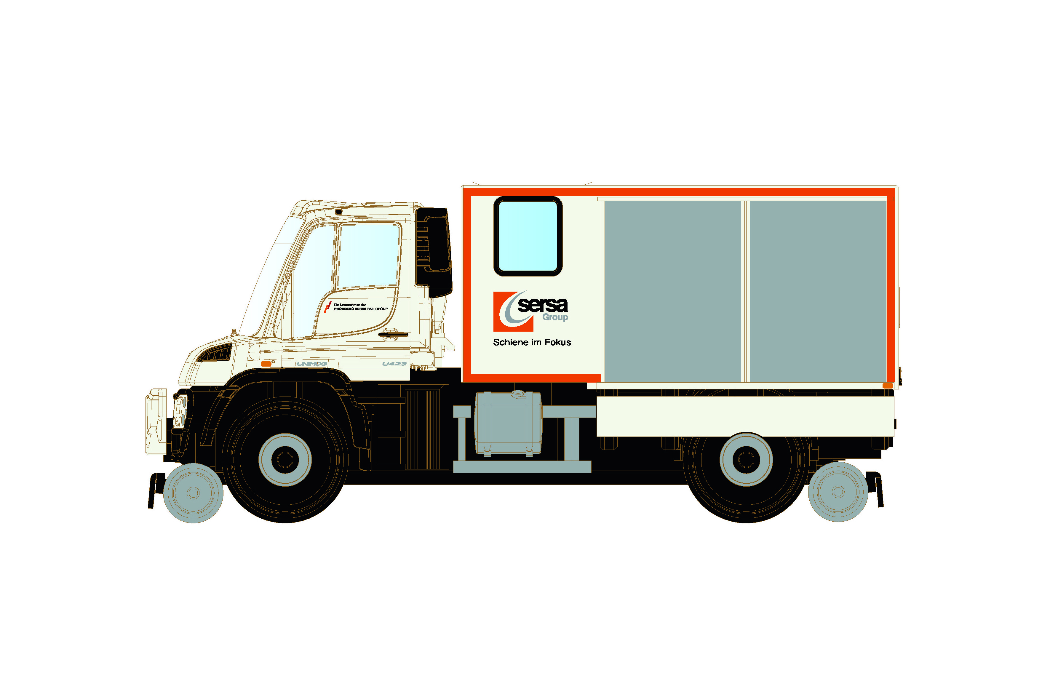 32302 Sersa MB Zweiwege Unimog U423 Ep.6