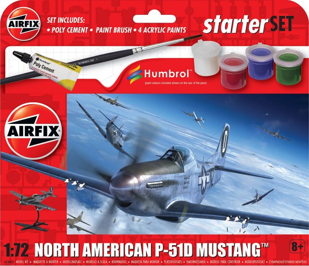 55013 StarterSet North American P-51D Mustang