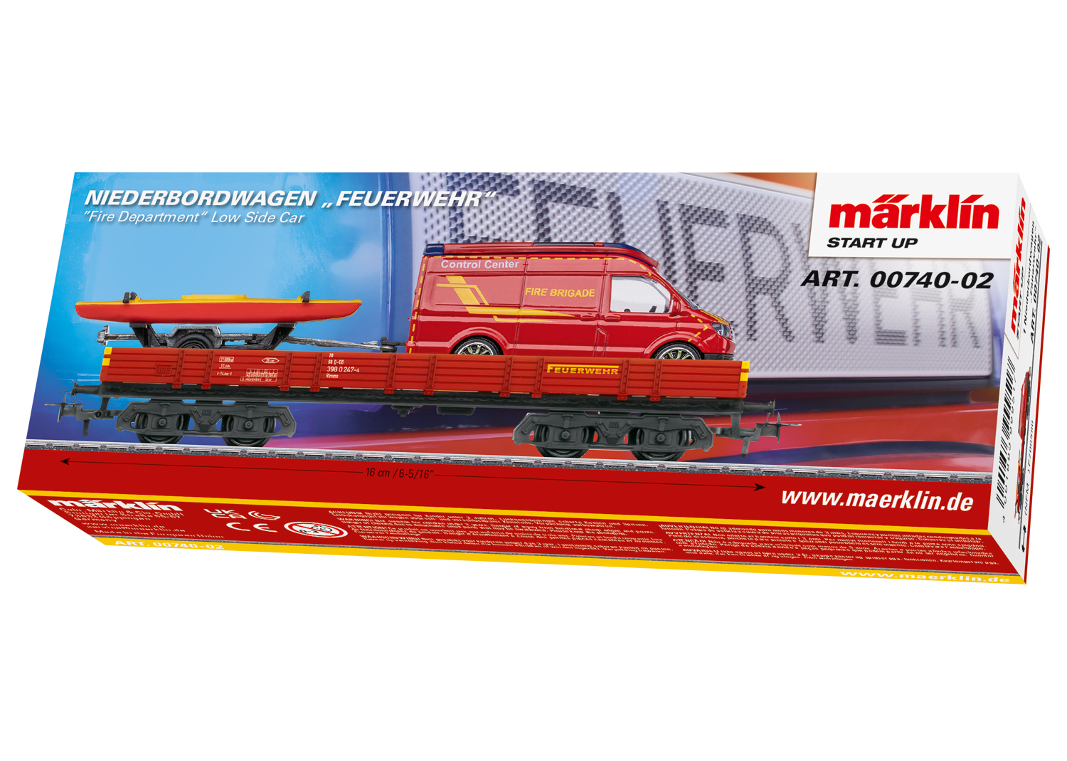 Märklin 00740 Wagen-Display Themenwelten "start up"