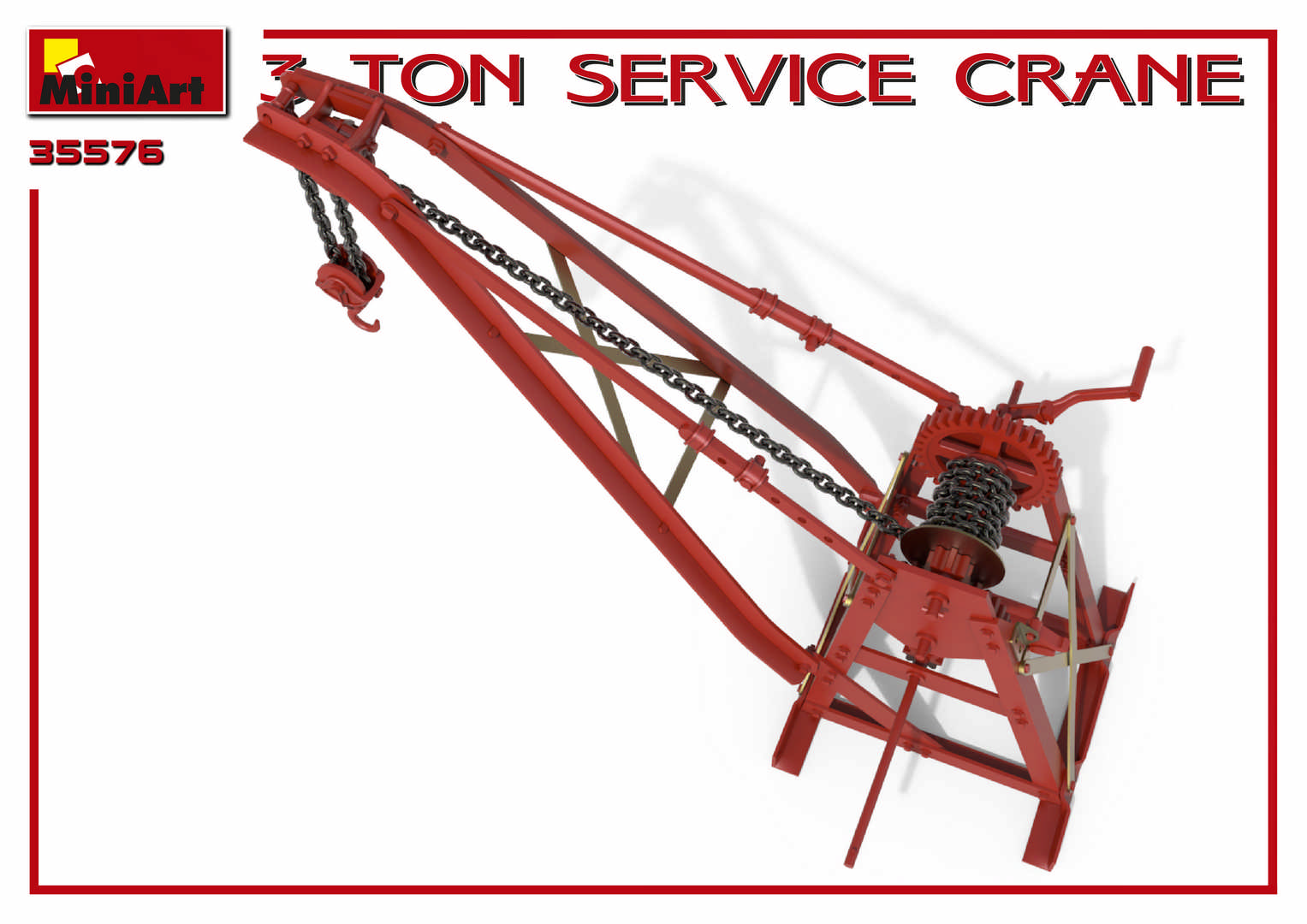 35576 3 Ton Service Crane