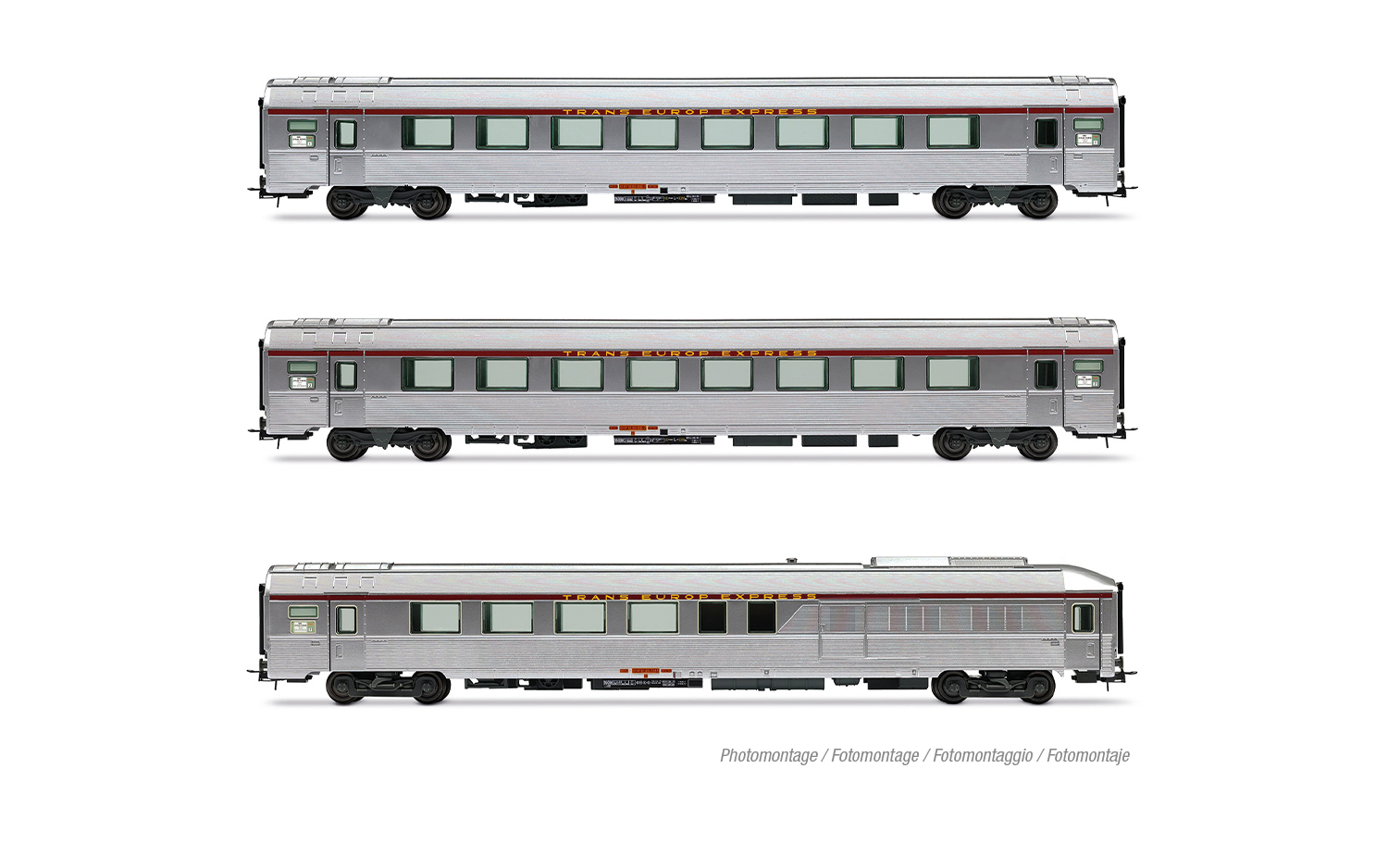 HJ4206HM SNCF, 3-tlg. Set TEE Jules Verne“, Ep.