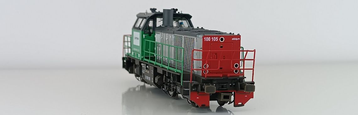 Mehano PI-MH90565DS CAPTRAIN Diesellok D100 105 Ep.6