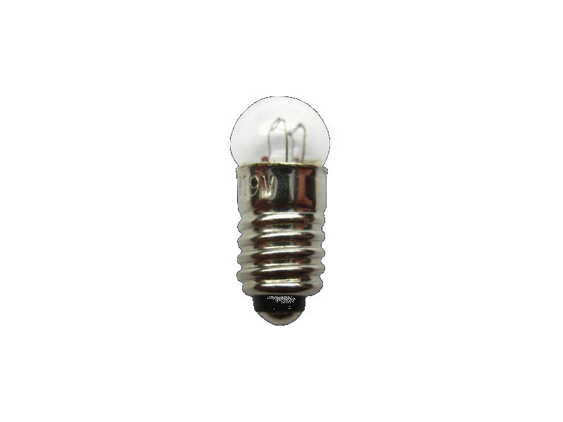 50268 E5.5 Glühlampe 6mm Kopf klar 19V 60mA