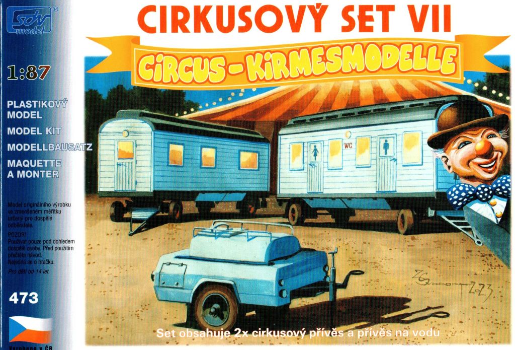 473 Zirkusset VII - 3 Modelle