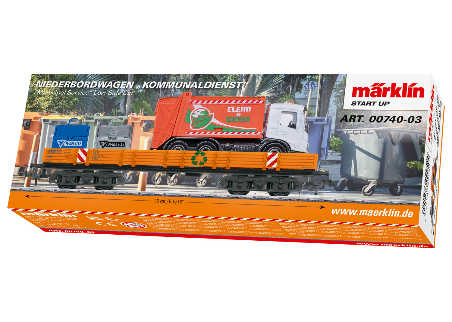 Märklin 00740 Wagen-Display Themenwelten "start up"