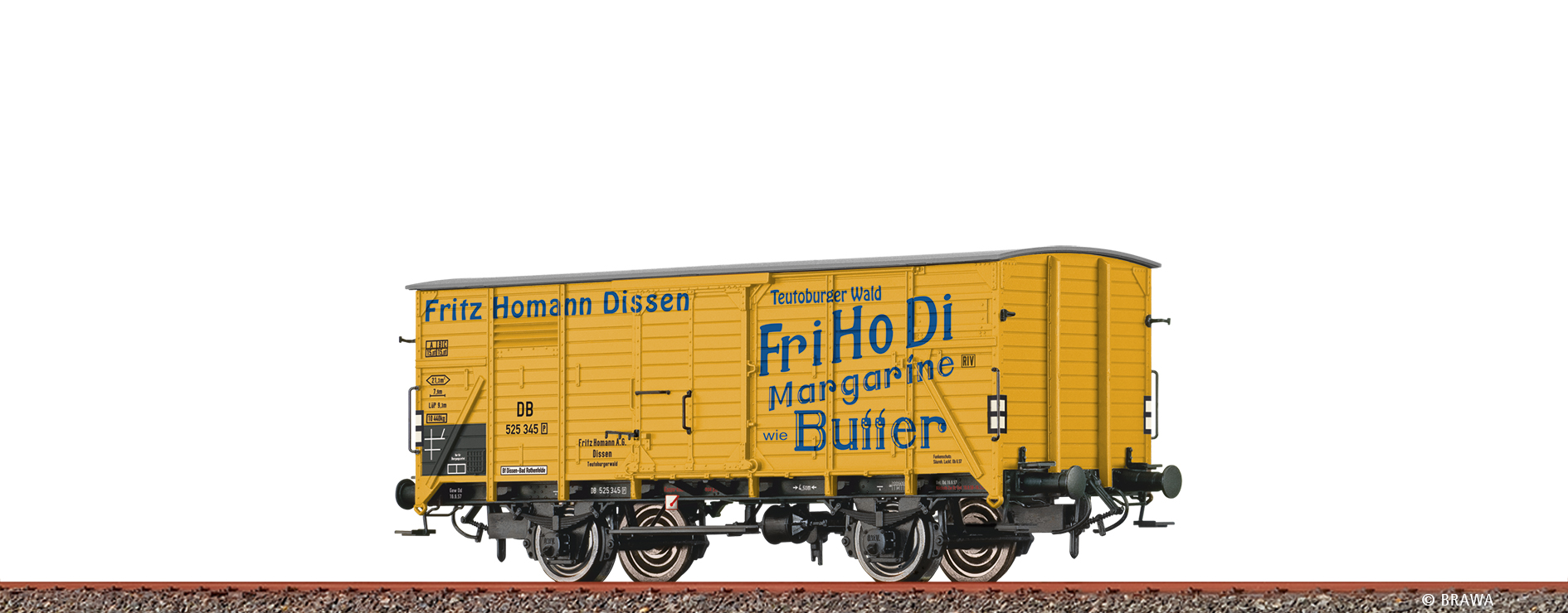 50956 DB Fritz Homann Güterwagen G10 Ep.3
