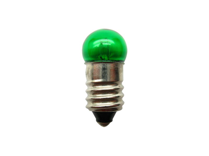 50289 E10 Glühlampe 11mm Kopf grün 19V 100mA