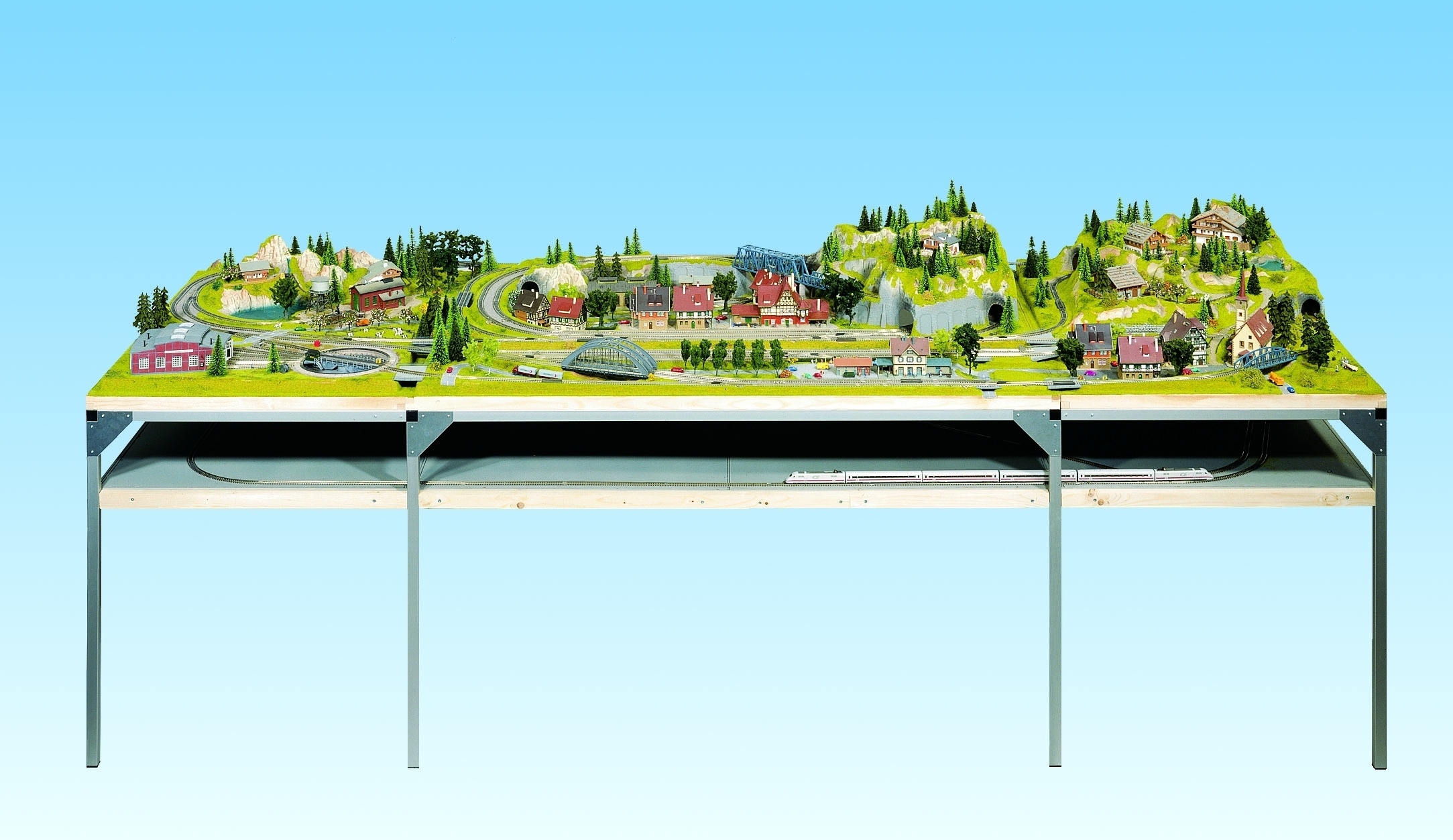 62475 Alu Rahmen Unterbau