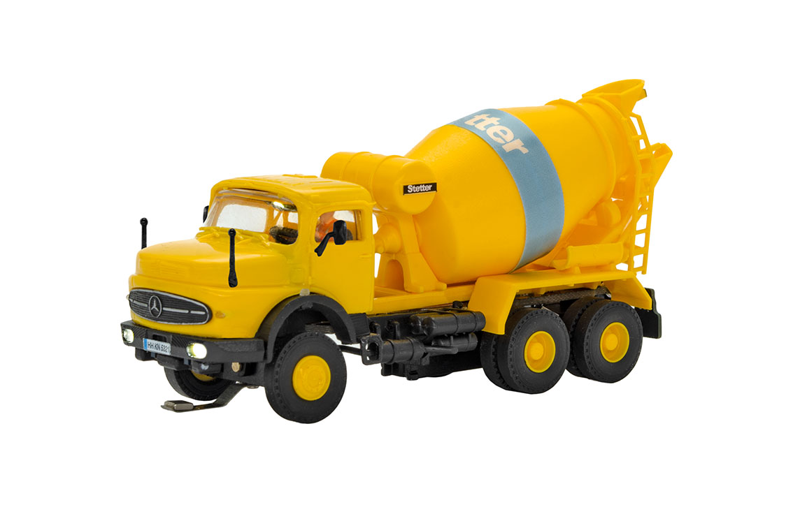 Viessmann 8017 CarMotion: MB Rundhauber Betonmischer