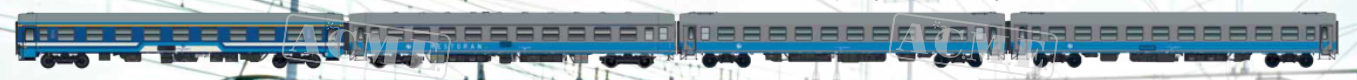 55359 HZ Personenwagen-Set IC Kras 4-tlg. Ep.5