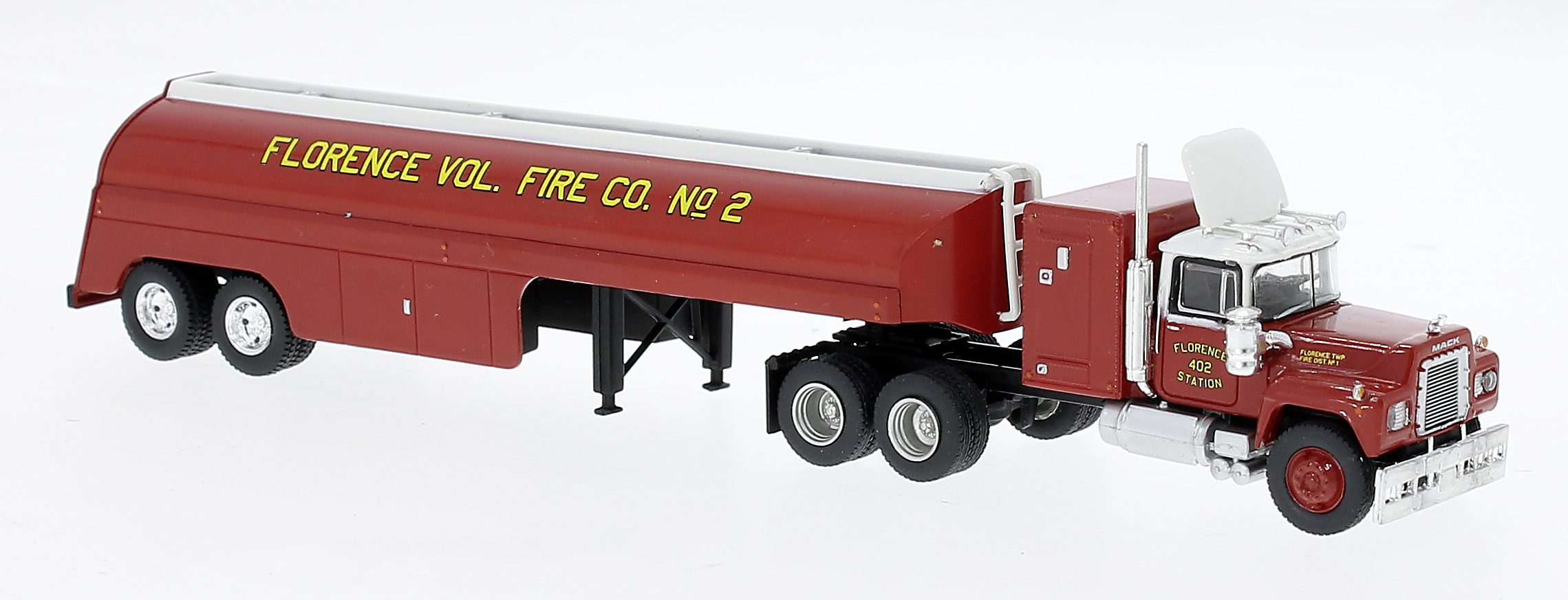85812 Mack RS US-Tanker-SZ fire car Florence