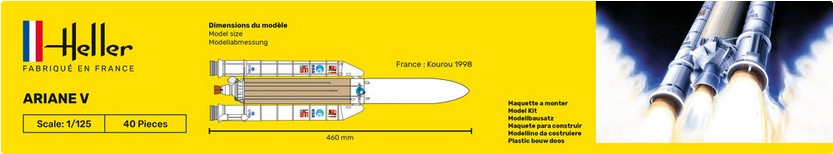 Heller 80441 Ariane 5