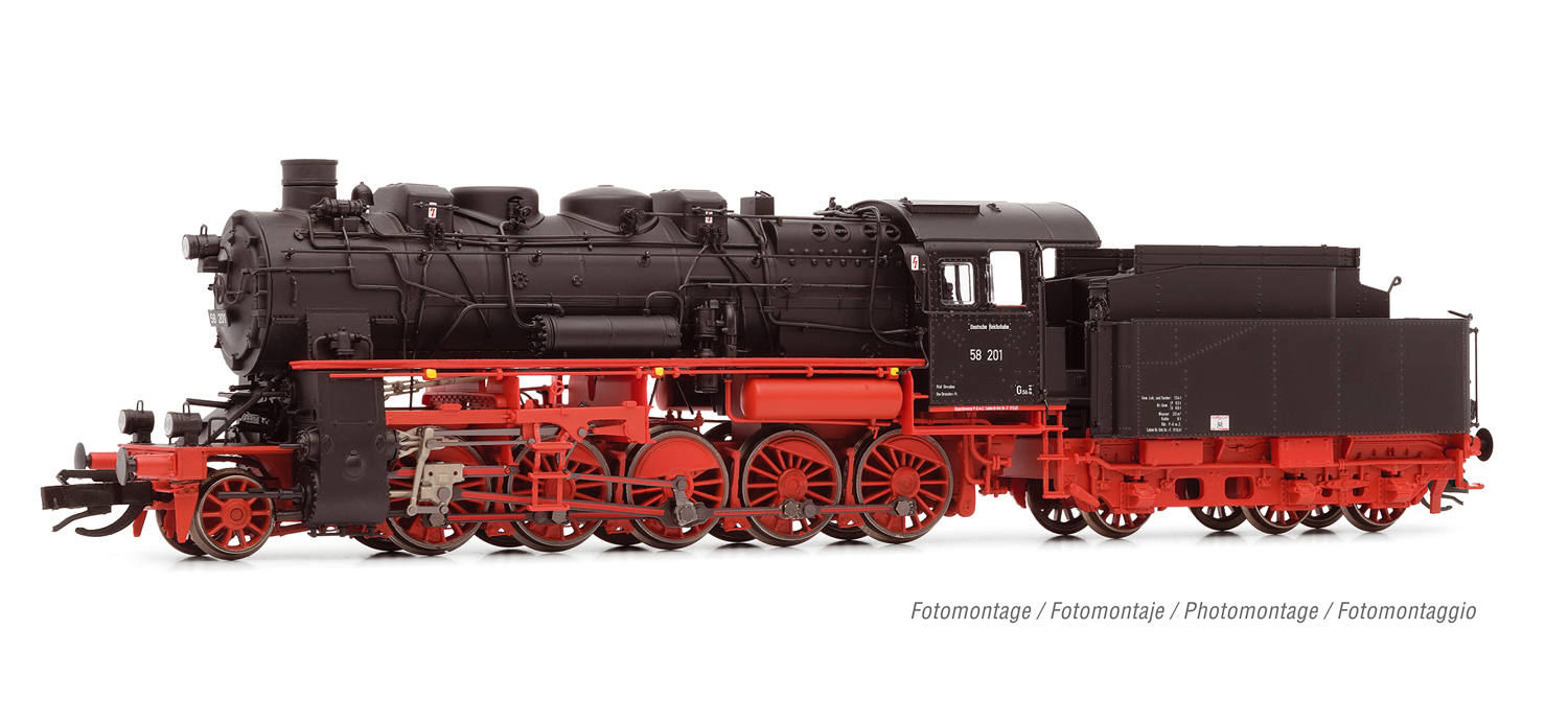 HN9061 DR Dampflok BR 58 201 Ep.3