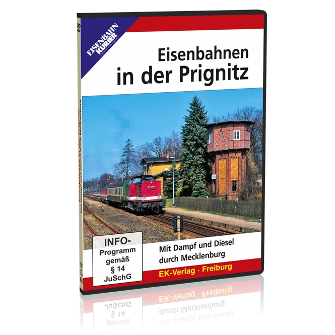 8644 DVD - Eisenbahnen in der Prignitz