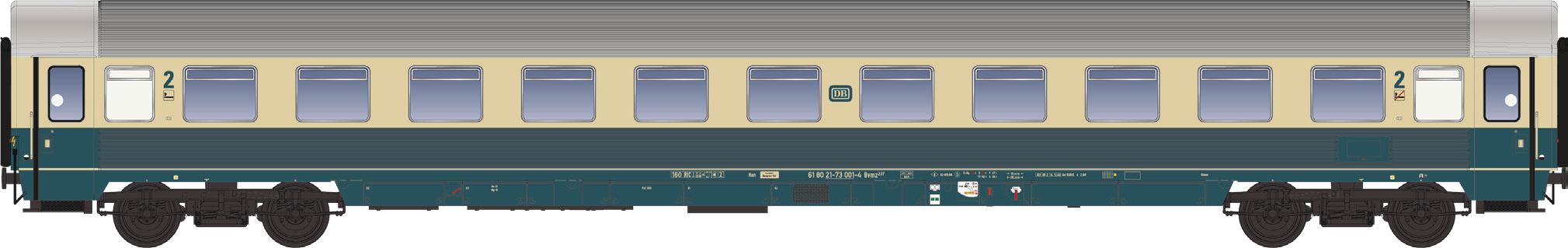 46013-2DC DB LHB Personenwagen Bvmz 237.4 Ep.4c