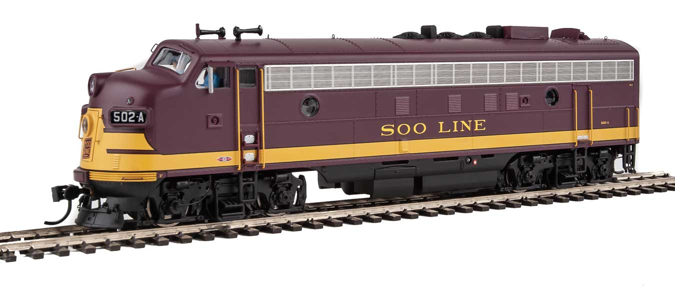 WalthersProto 42522 SOO Line Diesellok FP7 #502A