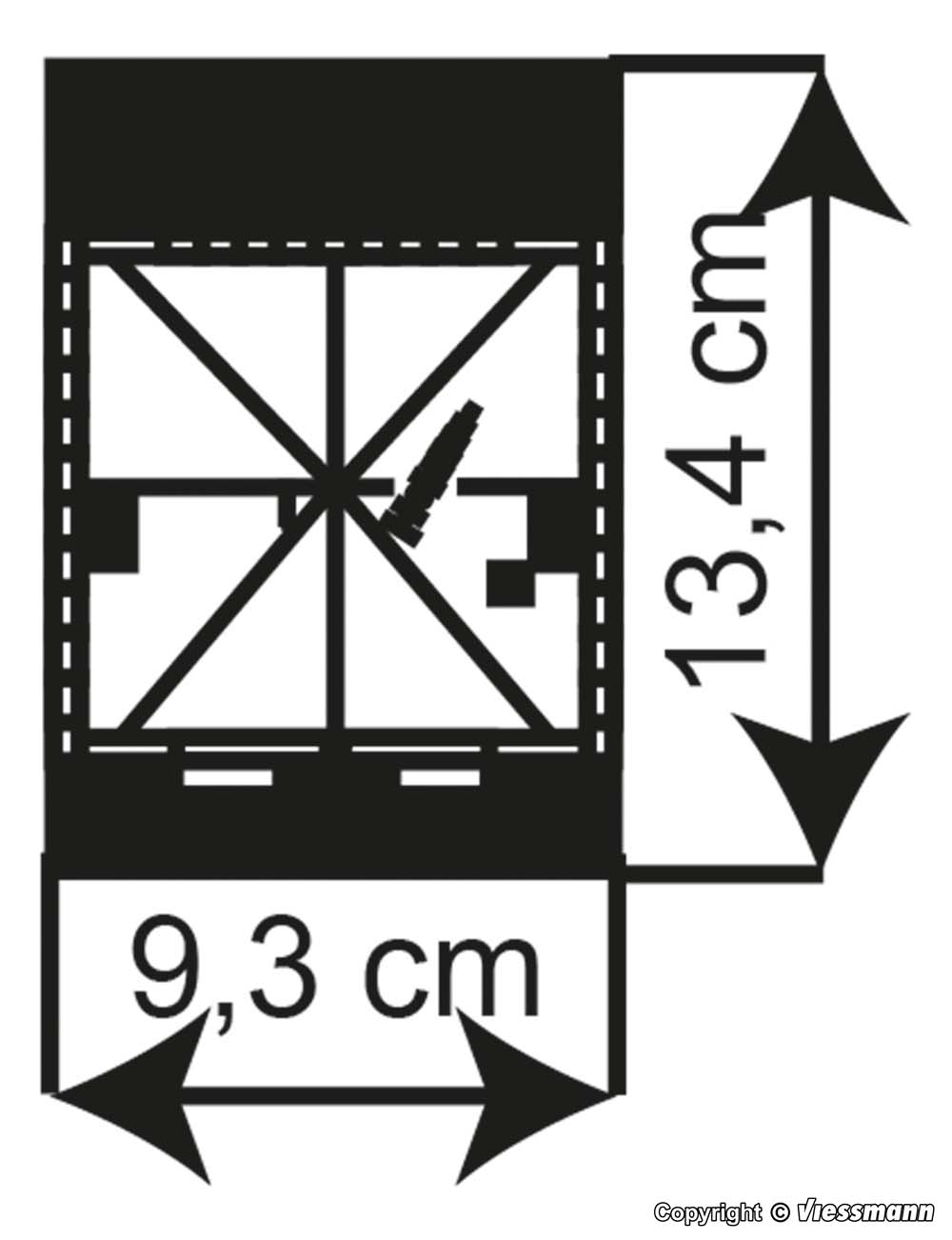 Kibri 38375 Bürgerhaus Bailleul