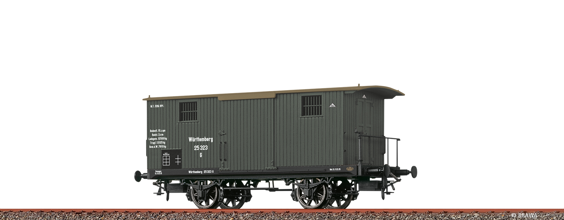 47727 K.W.St.E. ged. Güterwagen Typ G Ep.1
