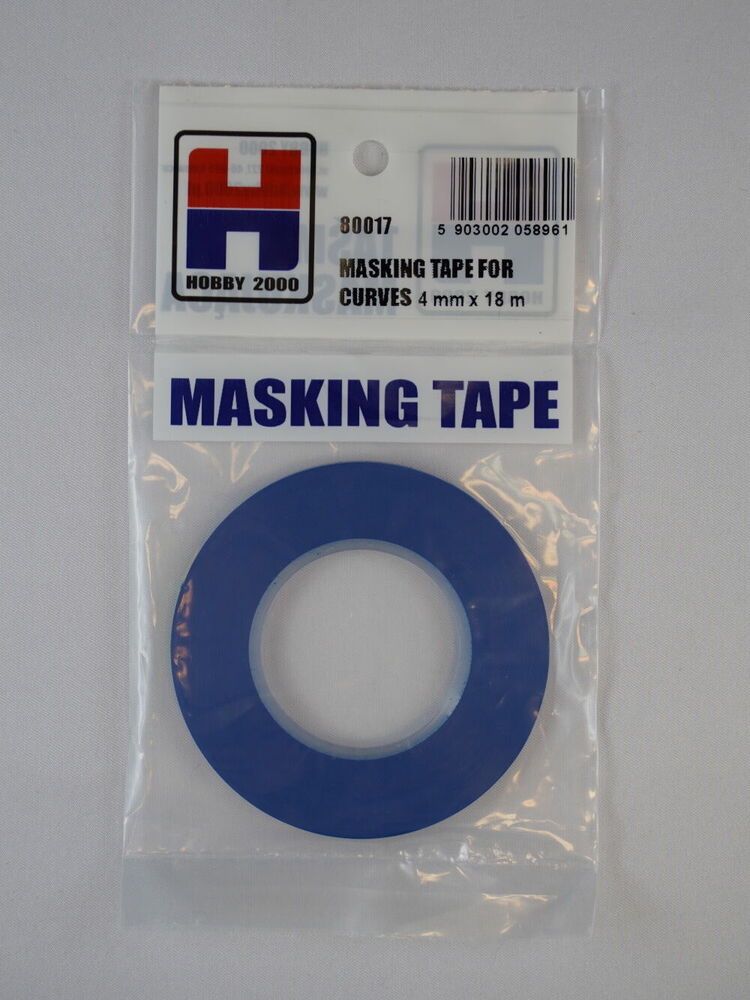 80017 Masking Tape Curve 4mm x18m
