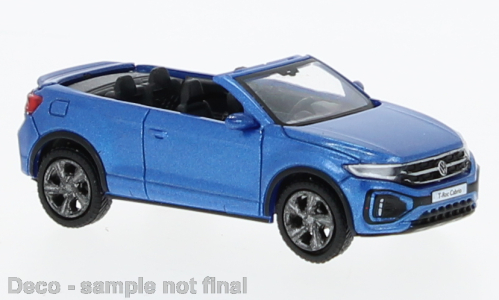 PCX870603 VW T-Roc Cabrio blau-met. (offen) 2022