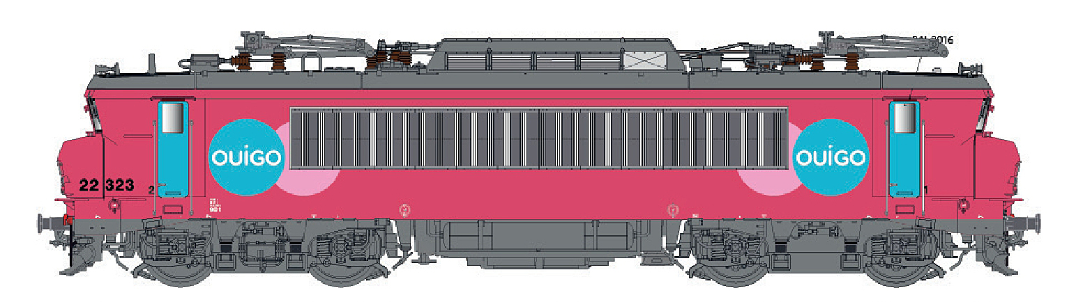 11603 SNCF OUIGO E-Lok Serie BB 22200 Ep.6 AC