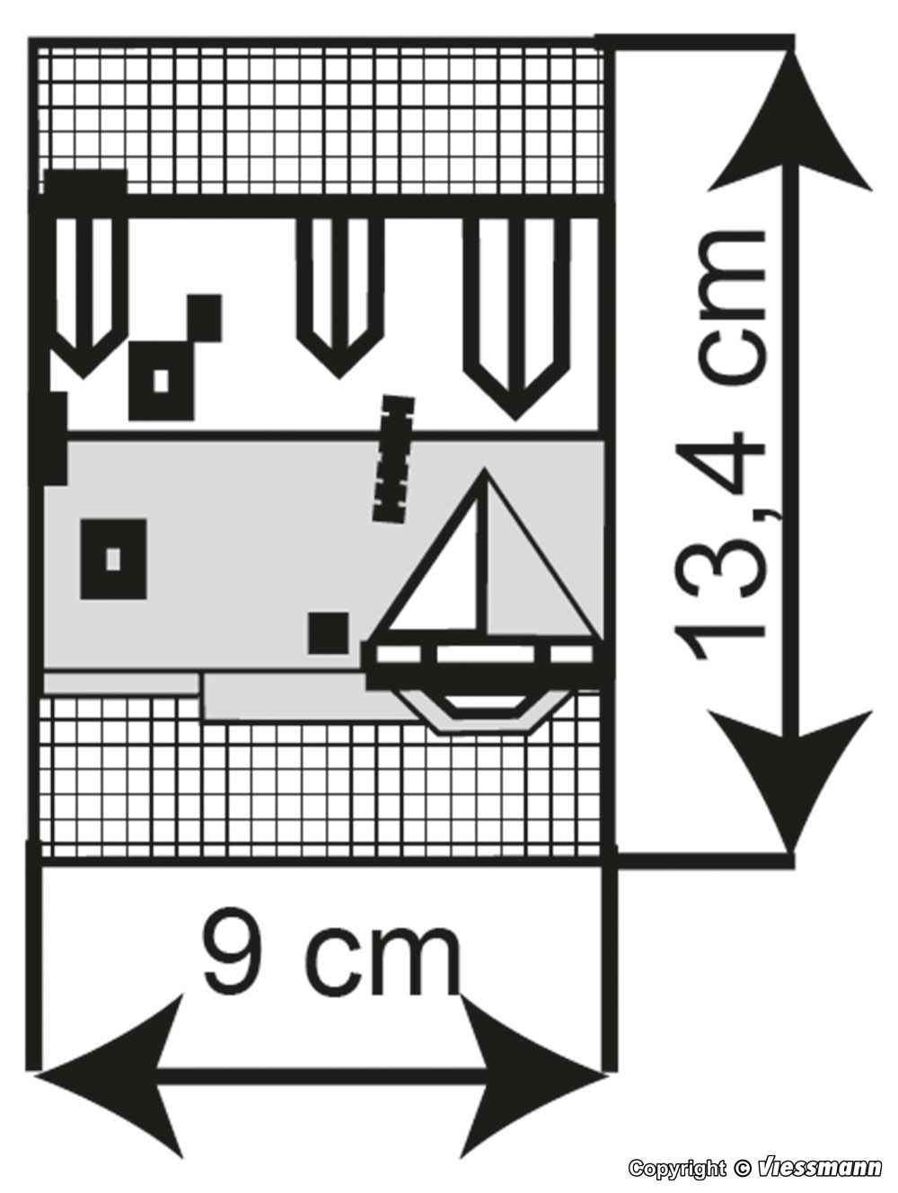 Kibri 39103 Bürgerhaus mit Atelier in Bonn