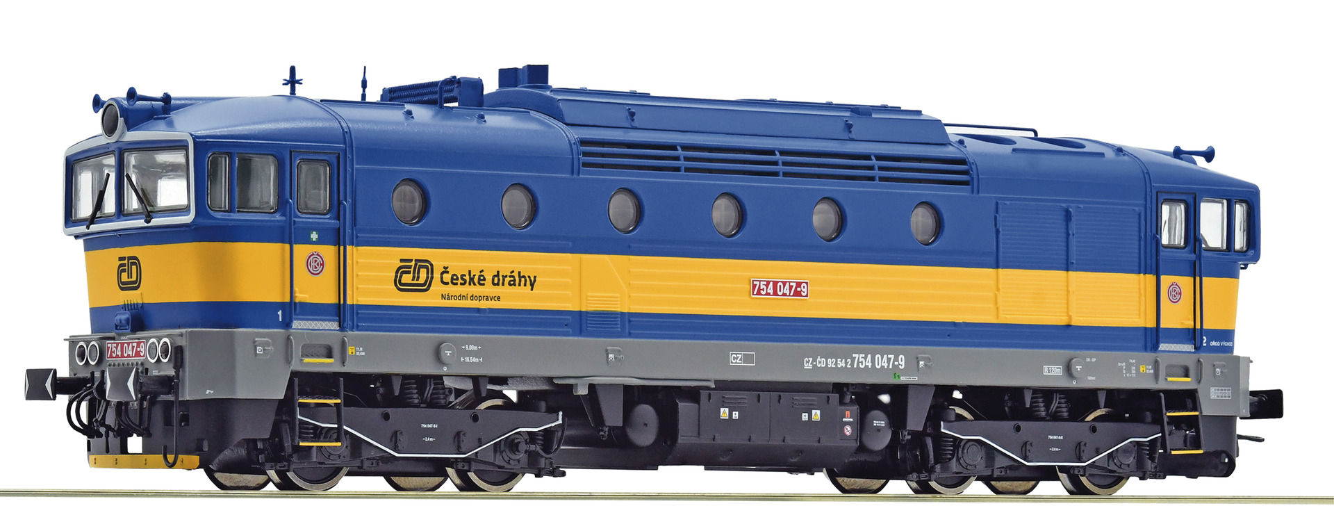 Roco 7310089 CD Diesellok 754 047-9 Ep.6