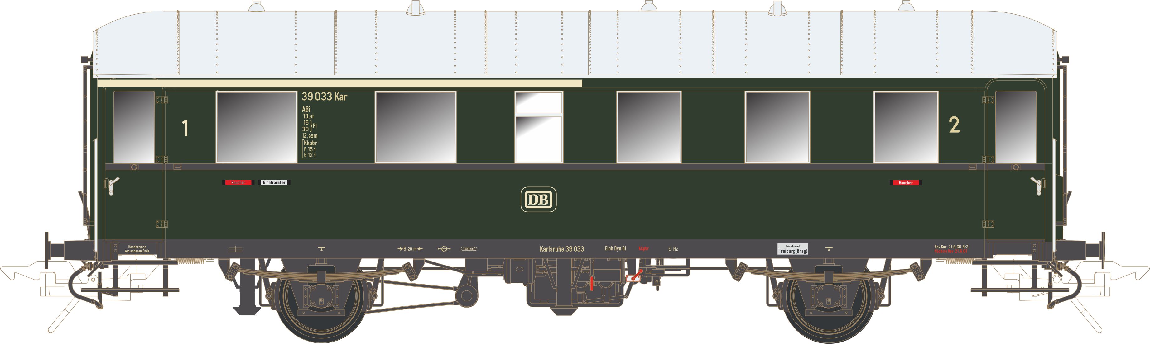 41127-02 DB Einheitsnebenbahnwagen ABi-34 Ep.3b