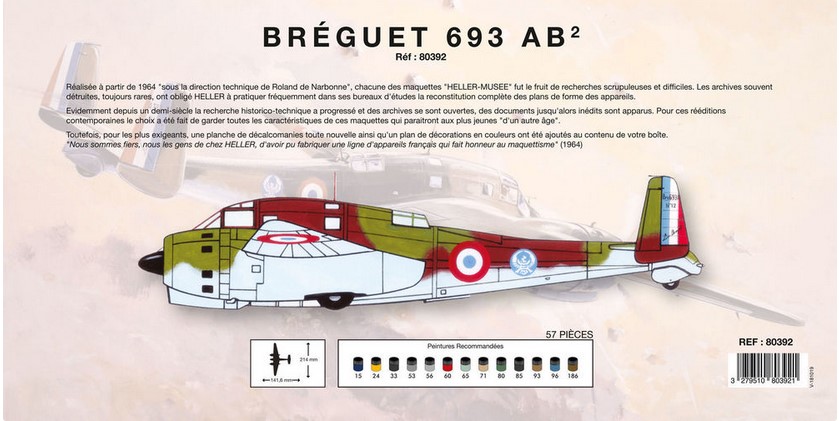 Heller 80392 BREGUET 693/2 'Heller Museum'