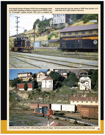 Morning Sun 1668 NWP Railroad in Color