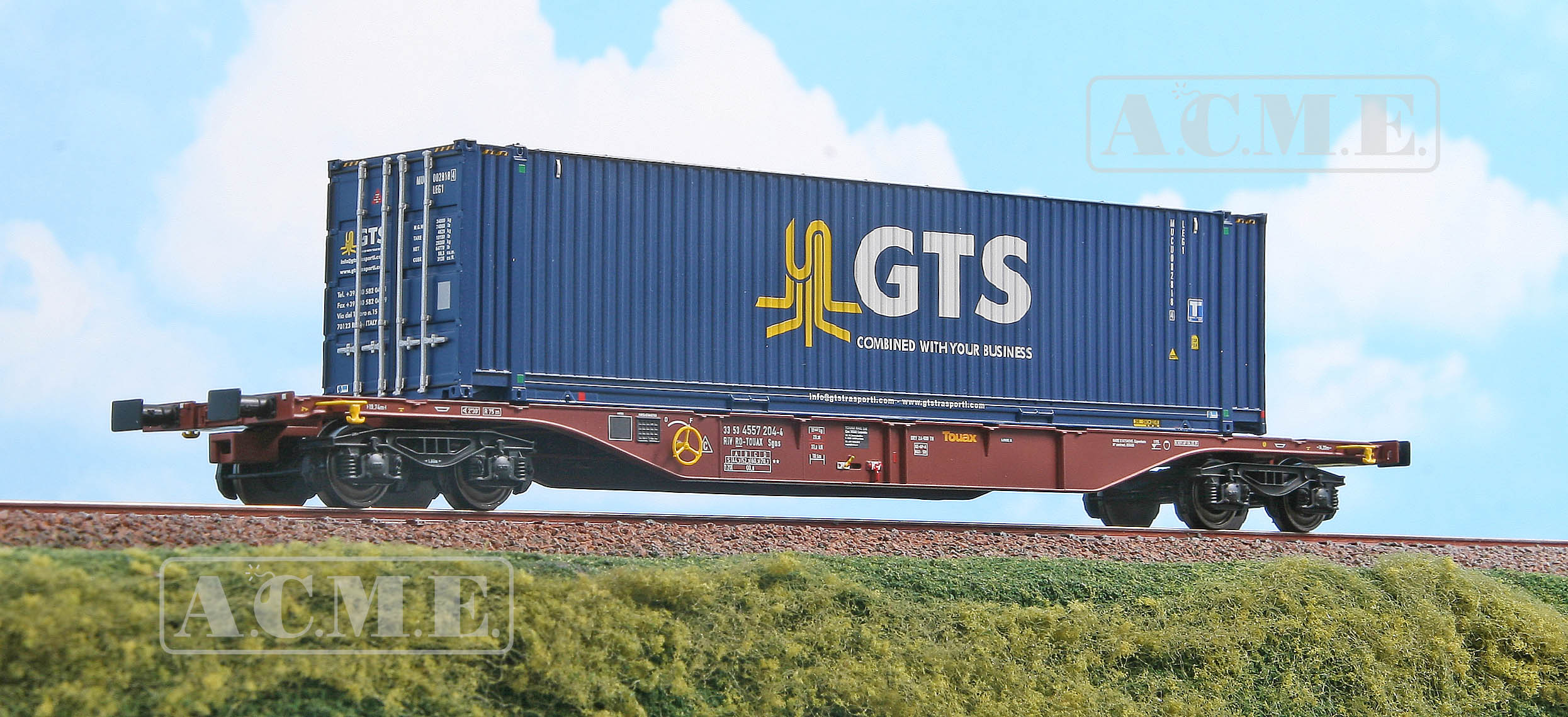40430 TOUAX Intermodalwagen Sgnss 60 Ep.5/6