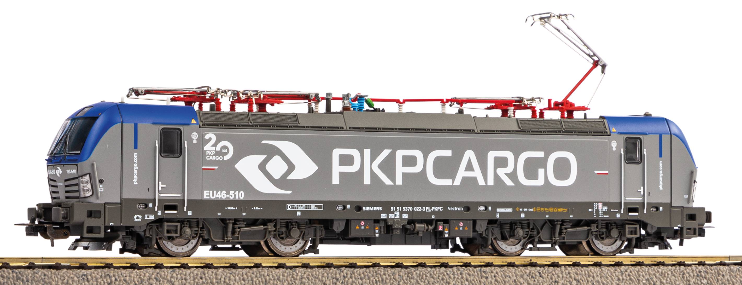 59593 PKP Cargo E-Lok EU46 Vectron Ep.6