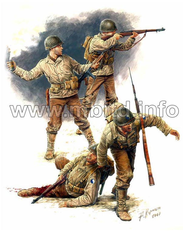 MB3521 US Infantry 1944