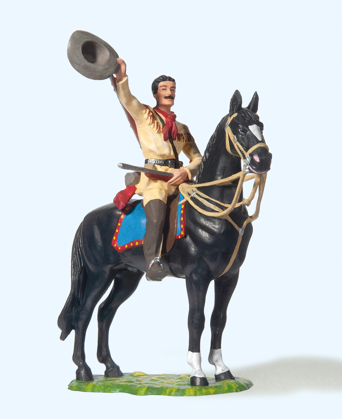 54963 Old Shatterhand zu Pferd