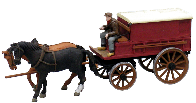 387.64 Geschlossener Bauernwagen